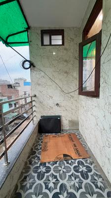 Balcony Image of 540 Sq.ft 2 BHK Builder Floor for rent in Dwarka Mor New Delhi for Rs. 14000