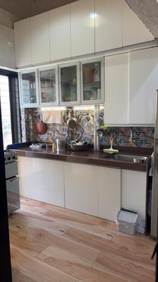 Kitchen Image of 1300 Sq.ft 2 BHK Apartment / Flat for sale in Varsha Balaji Darshan, Ulwe Navi Mumbai for Rs. 14000000