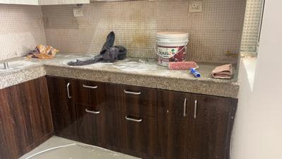 Kitchen Image of 800 Sq.ft 2 BHK Apartment / Flat for rent in Supertech Eco Village 1, Noida Extension Greater Noida for Rs. 19000