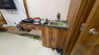 Kitchen Image of 190 Sq.ft 1 RK Independent House for rent in Mansarovar Nagar Indore for Rs. 11000