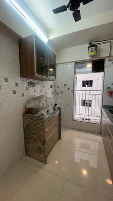 Kitchen Image of 470 Sq.ft 1 BHK Apartment / Flat for sale in Om Saath Grandness, Dahisar East Mumbai for Rs. 10900000