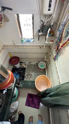 Bathroom Image of 225 Sq.ft 1 RK Apartment / Flat for rent in Thane West Thane for Rs. 6500