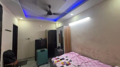 Bedroom Image of 700 Sq.ft 1 BHK Builder Floor for rent in Sector 57 Gurgaon for Rs. 18000