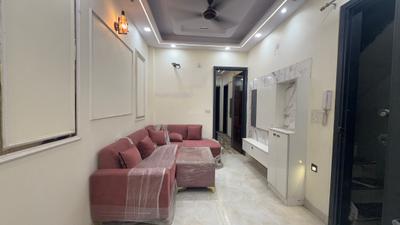 Living Room Image of 630 Sq.ft 2 BHK Builder Floor for rent in Dwarka Mor New Delhi for Rs. 23500