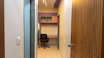 Bedroom Image of 1500 Sq.ft 3 BHK Apartment / Flat for rent in Adani Amogha, Shantigram Ahmedabad for Rs. 55000