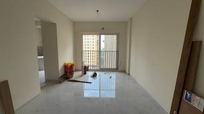 Living Room Image of 520 Sq.ft 1 BHK Apartment / Flat for rent in Swastik Platinum, Vikhroli East Mumbai for Rs. 39000