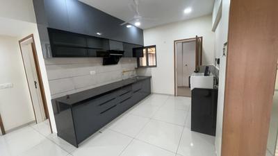Kitchen Image of 1500 Sq.ft 3 BHK Apartment / Flat for sale in Ultima Lifestyle, Waghodia Road Vadodara for Rs. 7500000