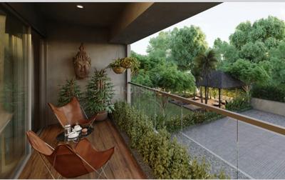 Balcony Image of 2151 Sq.ft 3 BHK Apartment / Flat for sale in Saanidhya Aavkar Amore, Sargasan Gandhinagar for Rs. 9000000