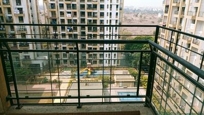 Balcony Image of 850 Sq.ft 2 BHK Apartment / Flat for rent in Darode Westside County, Pimple Gurav Pune for Rs. 30000