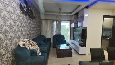 Living Room Image of 1450 Sq.ft 2 BHK Apartment / Flat for rent in Satyam Mayfair, Ulwe Navi Mumbai for Rs. 50000
