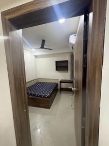 Bedroom Image of 450 Sq.ft 1 BHK Apartment / Flat for rent in Limbodi Indore for Rs. 15000
