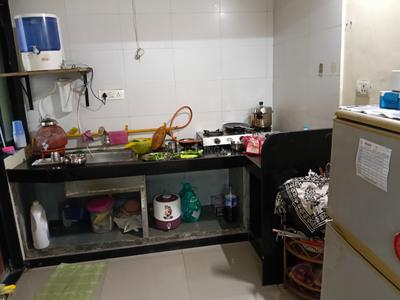 Kitchen Image of 1215 Sq.ft 2 BHK Apartment / Flat for sale in Sambhav Kalpvriksha, Satellite Ahmedabad for Rs. 6500000