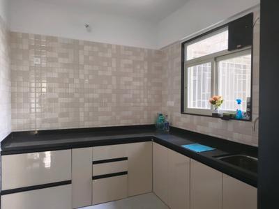 Kitchen Image of 632 Sq.ft 2 BHK Apartment / Flat for rent in Sai Pleasure, Wakad Pune for Rs. 30000