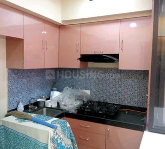 Kitchen Image of 450 Sq.ft 1 BHK Apartment / Flat for rent in Lodha Quality Home Tower 4, Thane West Thane for Rs. 32000
