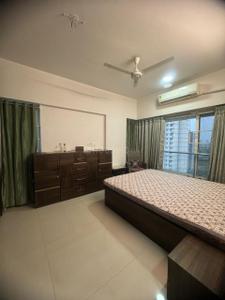 Bedroom Image of 1600 Sq.ft 3 BHK Apartment / Flat for rent in Satyam Springs, Govandi Mumbai for Rs. 150000