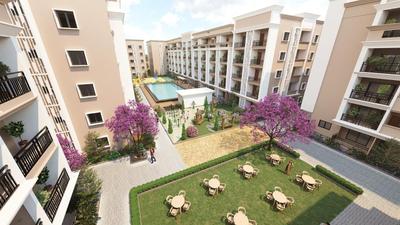 Balcony Image of 1500 Sq.ft 3 BHK Apartment / Flat for sale in Budigere Cross Bengaluru for Rs. 11200000