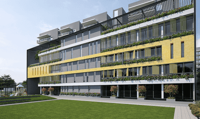 Image of 1145 Sq.ft 2 BHK Apartment / Flat for sale in Hallmark Sunnyside, Manchirevula, Hyderabad for Rs. 9000000