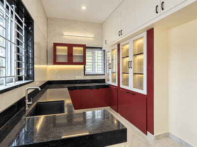 Kitchen Image of 2800 Sq.ft 4 BHK Independent House for sale in Saravanampatty Coimbatore for Rs. 13500000