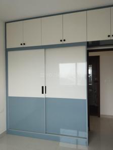 Bedroom Image of 760 Sq.ft 1 BHK Apartment / Flat for rent in Adarsh Greens, Kogilu Bengaluru for Rs. 25000