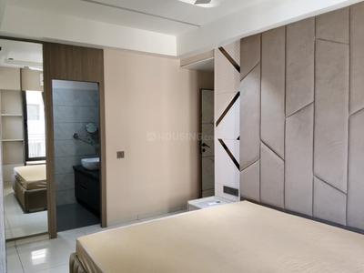 Bedroom Image of 6000 Sq.ft 4 BHK Apartment / Flat for rent in Adani La Marina, Shantigram Ahmedabad for Rs. 110000