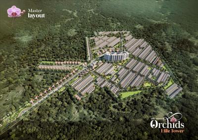 Image of 760 Sq.ft 1 BHK Apartment / Flat for sale in Om Shri Vrinda Orchids, Sunrakh Bangar, Vrindavan for Rs. 6080000