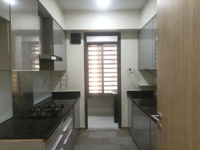Kitchen Image of 1430 Sq.ft 3 BHK Apartment / Flat for rent in Godrej The Trees, Vikhroli East Mumbai for Rs. 165000