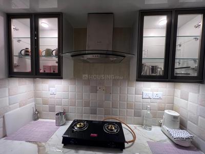 Kitchen Image of 499 Sq.ft 1 BHK Apartment / Flat for rent in Sattva Anugraha, Vijayanagar Bengaluru for Rs. 30000