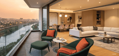 Image of 1112 Sq.ft 2 BHK Apartment / Flat for sale in Divine Palm Spring, Wakad, Pune for Rs. 8600000