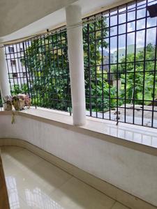 Balcony Image of 1000 Sq.ft 3 BHK Apartment / Flat for rent in Kalyani Nadia for Rs. 28000