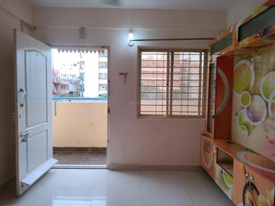 Living Room Image of 400 Sq.ft 1 BHK Apartment / Flat for rent in Marathahalli Bengaluru for Rs. 16000
