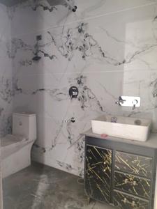 Bedroom Two Image of 650 Sq.ft 2 BHK Builder Floor for sale in Khanpur New Delhi for Rs. 4700000