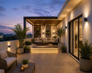 Hall Image of 2000 Sq.ft 4 BHK Villa for sale in Saibaba Colony Coimbatore for Rs. 10500000