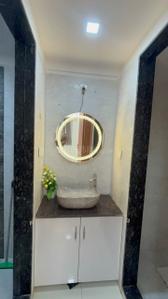 Bathroom Image of 1500 Sq.ft 3 BHK Apartment / Flat for rent in Indira Nagar Nashik for Rs. 18000