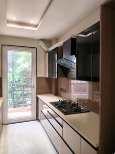 Kitchen Image of 1800 Sq.ft 3 BHK Builder Floor for sale in Paramount Luxury Malibu Town, Sector 47 Gurgaon for Rs. 30000000