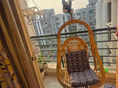 Balcony Image of 900 Sq.ft 2 BHK Apartment / Flat for sale in Mirchandani Shalimar Swayam, Bhangarh Indore for Rs. 4600000