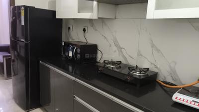 Kitchen Image of 1200 Sq.ft 4 BHK Builder Floor for rent in DLF The Grove, DLF Phase 5 Gurgaon for Rs. 135000