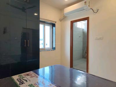 Bedroom Image of 600 Sq.ft 1 BHK Apartment / Flat for rent in Gachibowli Hyderabad for Rs. 26000