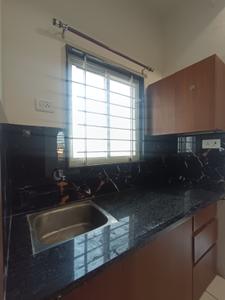 Kitchen Image of 395 Sq.ft 1 RK Studio for rent in Scheme No 114 Indore for Rs. 15999