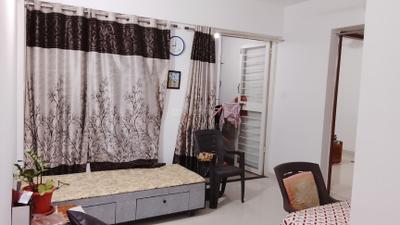 Living Room Image of 600 Sq.ft 1 BHK Apartment / Flat for rent in Shubharambh 21, Ravet Pune for Rs. 17500