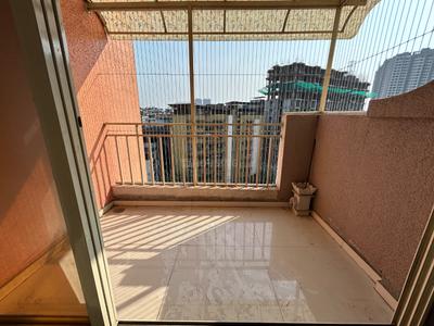 Balcony Image of 697 Sq.ft 1 BHK Apartment / Flat for rent in Dombivli East Thane for Rs. 14000