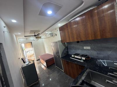 Kitchen Image of 250 Sq.ft 1 RK Independent House for rent in Moti Nagar New Delhi for Rs. 13000