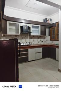 Kitchen Image of 2152 Sq.ft 2 BHK Builder Floor for rent in Gomti Nagar Lucknow for Rs. 22000