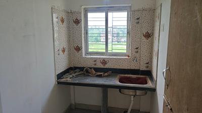 Kitchen Image of 800 Sq.ft 3 BHK Apartment / Flat for sale in Garia, Sonarpur Kolkata for Rs. 3400000