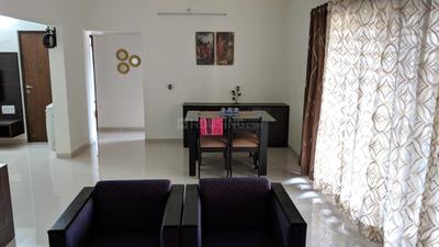 Bedroom Image of 1500 Sq.ft 3 BHK Apartment / Flat for rent in Skyi Songbirds , Bhugaon Pune for Rs. 35000