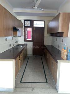 Kitchen Image of 1350 Sq.ft 2 BHK Apartment / Flat for rent in Sarve Satyam Apartment, Sector 4 Dwarka New Delhi for Rs. 46000