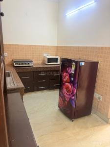 Kitchen Image of 1400 Sq.ft 3 BHK Independent House for rent in Himgiri Apartments, Kalkaji Extension New Delhi for Rs. 50000
