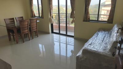 Living Room Image of 1000 Sq.ft 2 BHK Apartment / Flat for rent in Mapusa Goa for Rs. 26000