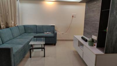 Living Room Image of 900 Sq.ft 2 BHK Apartment / Flat for rent in ARV New Town, Pisoli Pune for Rs. 24500