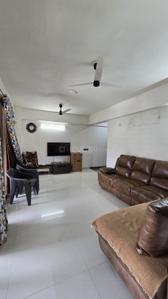 Living Room Image of 1500 Sq.ft 3 BHK Apartment / Flat for sale in Binori Solitaire, South Bopal Ahmedabad for Rs. 14000000
