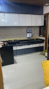 Kitchen Image of 2380 Sq.ft 3 BHK Apartment / Flat for rent in Raghuvir Star Galaxy, Vesu Surat for Rs. 40000
